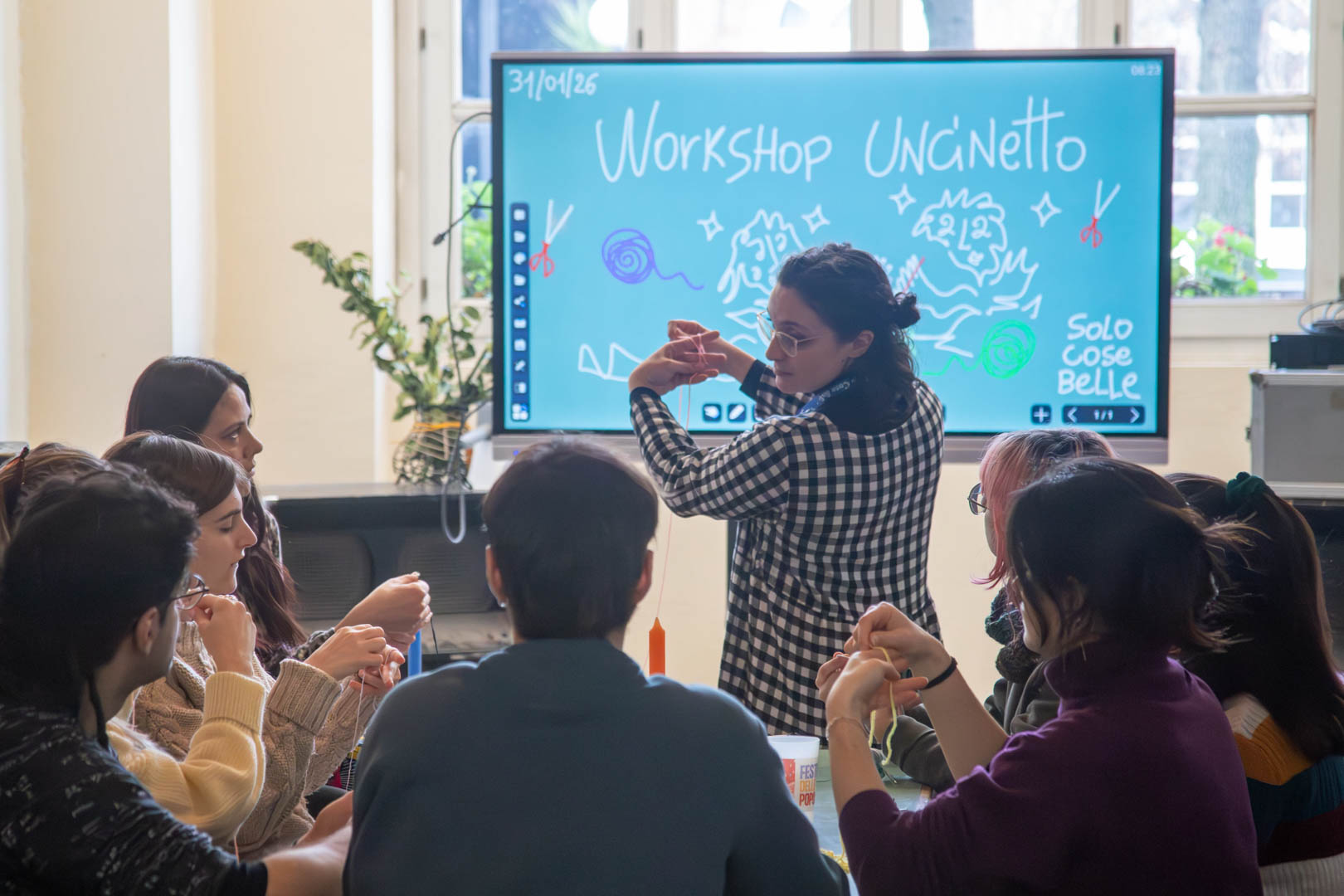 Workshop Uncinettto Spazio Baom Torino